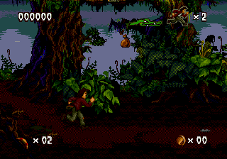 Pitfall - The Mayan Adventure (USA) In game screenshot